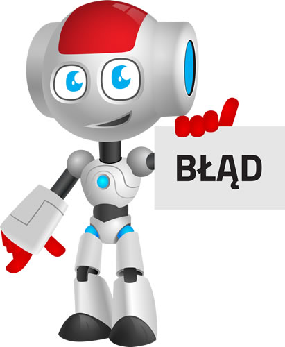 błąd